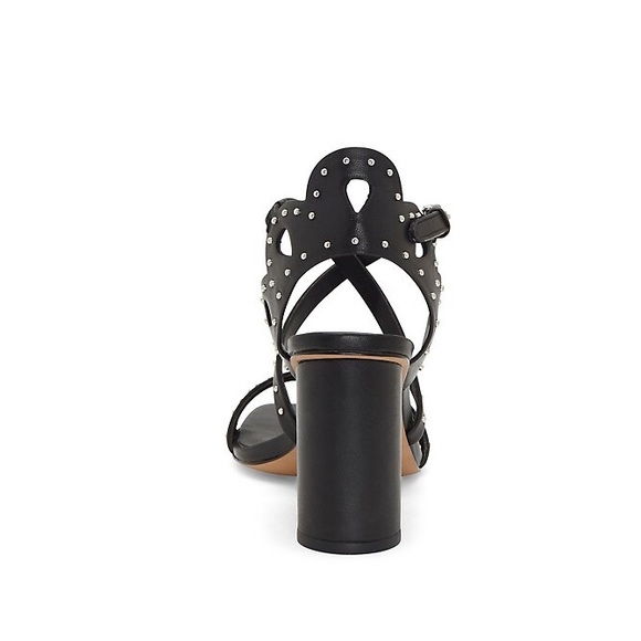 Rebecca Minkoff Adeleine Block-Heeled Leather Sandals - Picture 3 of 8